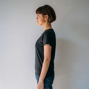 Japan Fit T-Shirt Women Black / Tシャツ
