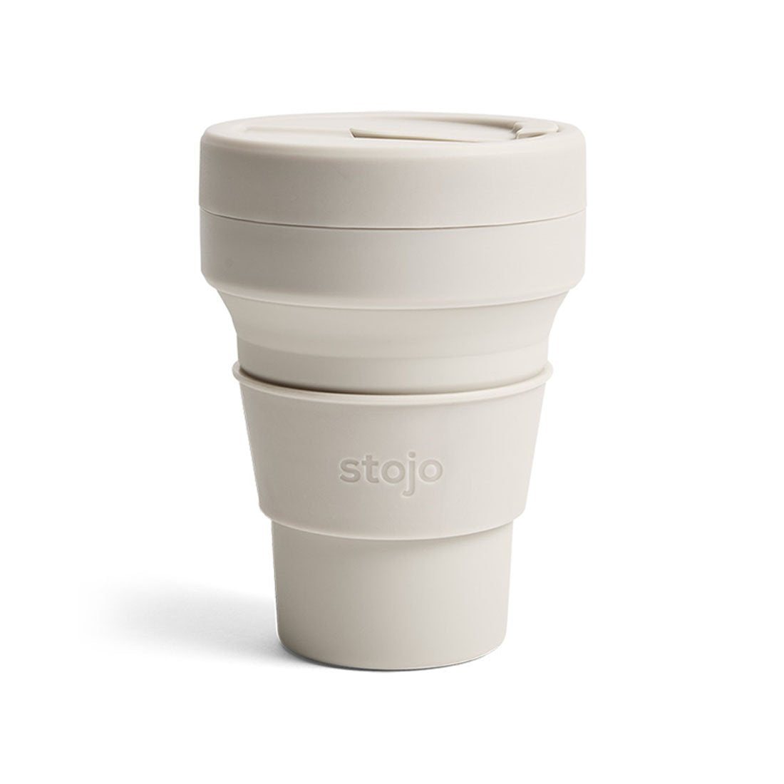 STOJO-POCKET CUP 折り畳み式エコカップ(12oz/355ml)【OAT/オーツ】