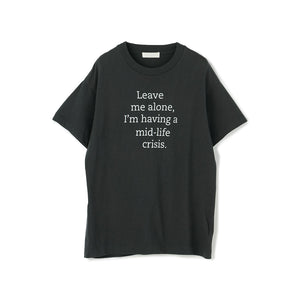 Women's T-shirt <mid-life crisis> / Tシャツ