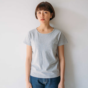 Japan Fit T-Shirt Women Grey Melange / Tシャツ