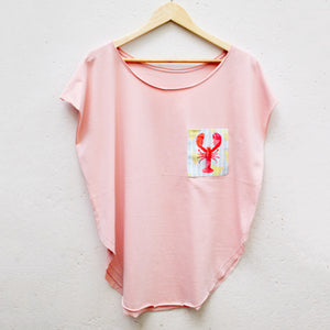 サバンナTシャツ（レディース）Pink/ Lobster