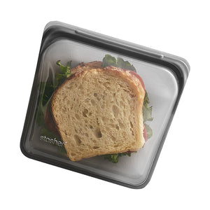 スタッシャーシリコーンバッグ サンドイッチ(Mサイズ) ブラック