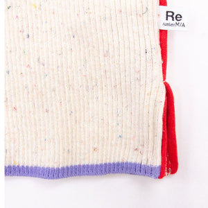 Original recycle and organic yarn rib knit tops / オリジナルリサイクル&オーガニックニットリブトップス