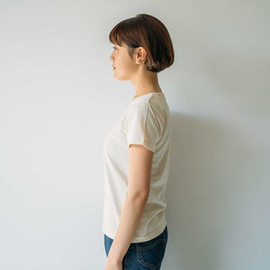 Japan Fit T-Shirt Women Ecru / Tシャツ