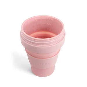 STOJO-POCKET CUP 折り畳み式エコカップ(12oz/355ml)【CARNATION/カーネーション】